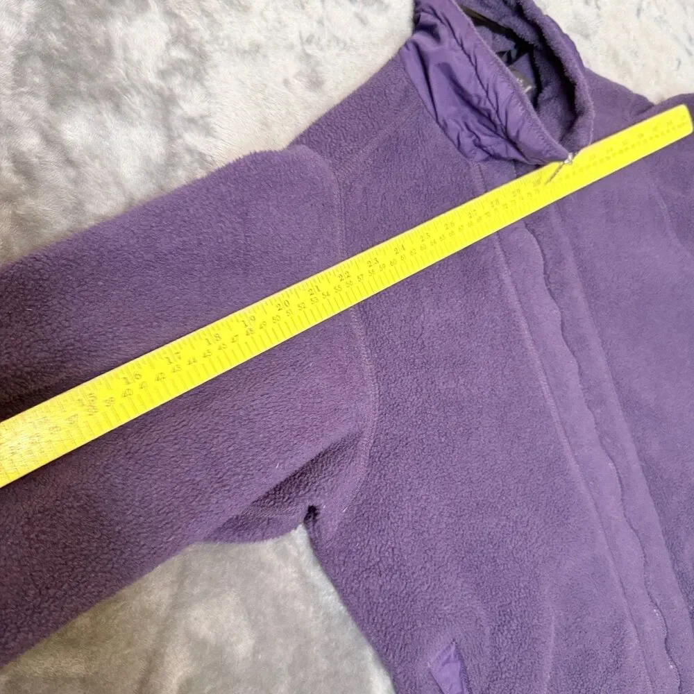 Patagonia Synchilla Womens Full-Zip Long Sleeve Size Large Purple Turtle Neck - Picture 5 of 8